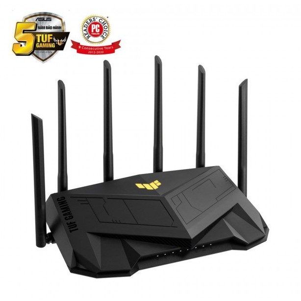 Router Wifi 6 ASUS TUF Gaming AX5400 Băng Tần Kép TUFAX5400 Hàng Chính Hãng
