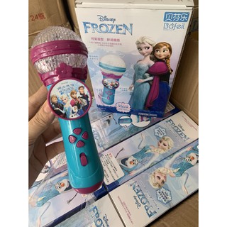 Micro Hát Karaoke Cho Bé Theo Chủ Đề Disney Hàng Hãng Disney