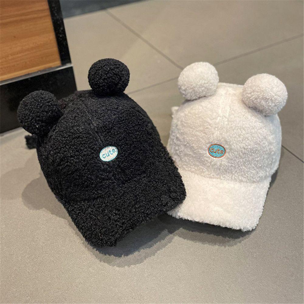 MELODG Mũ Lưỡi Trai Tai Gấu Dễ Thương