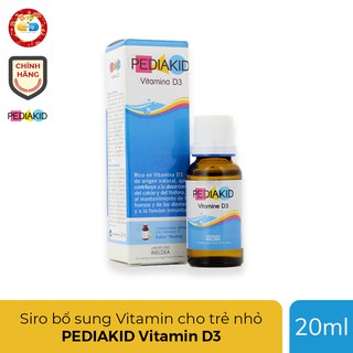 Siro PEDIAKID Vitamin D3 bổ sung Vitamin và khoáng chất cho trẻ nhỏ