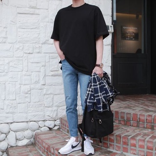 Áo thun tay lỡ form rộng unisex-TRƠN-