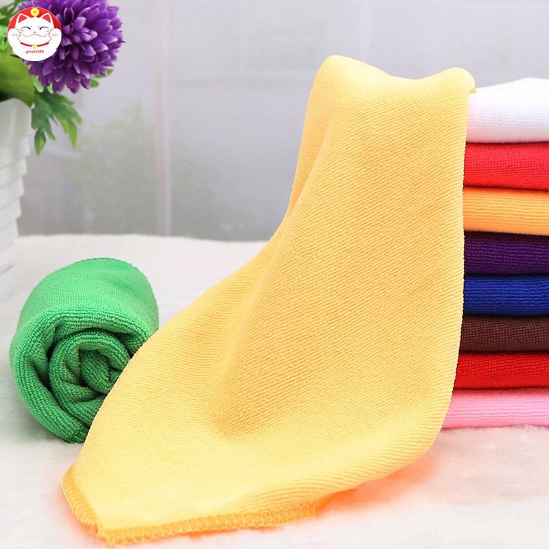 Khăn tắm bằng sợi Microfibre 25 * 25cm / 30 * 70cm