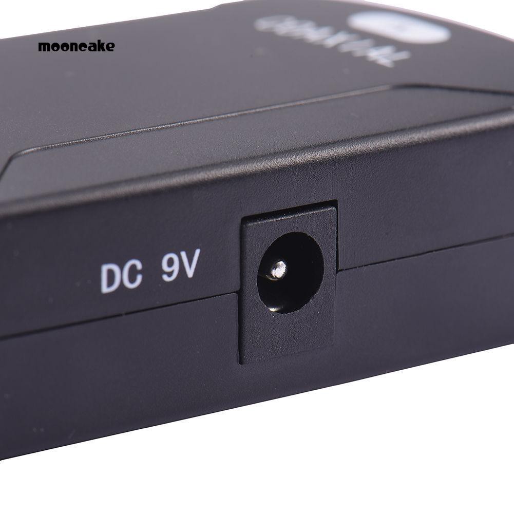 Thiết bị chuyển đổi tín hiệu âm thanh đồng trục RCA sang quang học Toslink SPDIF