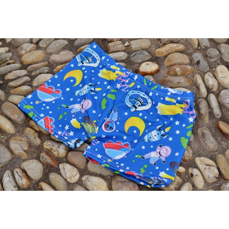 Bikini đồ bơi đi biển quần tắm hoạt hình trẻ trai