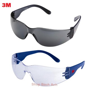 Kính Bảo Hộ Mắt 3M-Mỹ-2720, 2721(Chống 99,9% Tia UV, Chống Bụi, Chống Nắng)