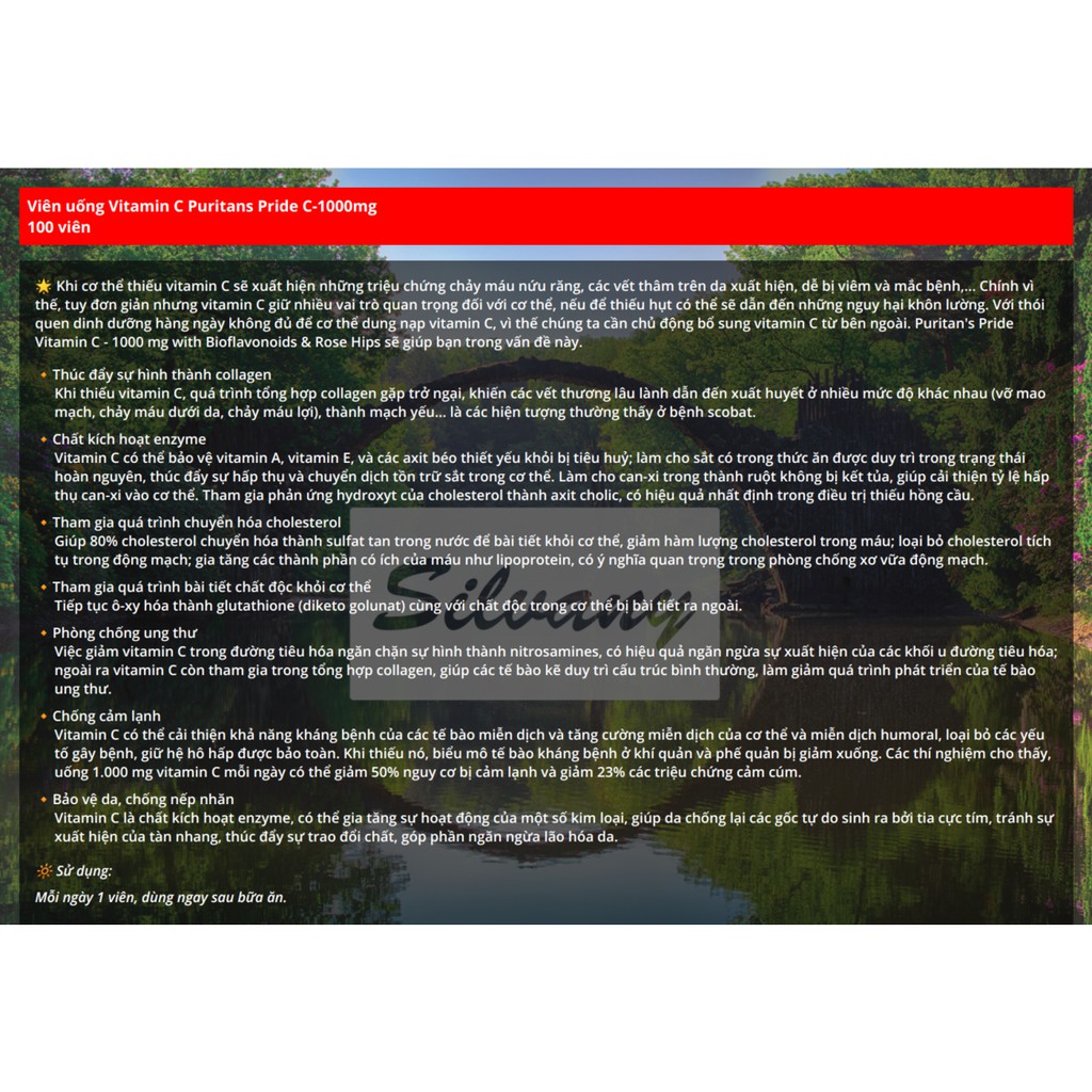 Viên uống Bổ Sung Vitamin C Puritan's Pride - Nhanh Liền Sẹo, Mờ Vết Thâm | BigBuy360 - bigbuy360.vn