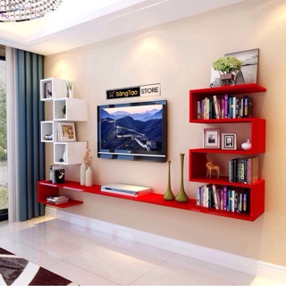 Kệ ti vi trang trí 13cm  thanh ngang 20cm