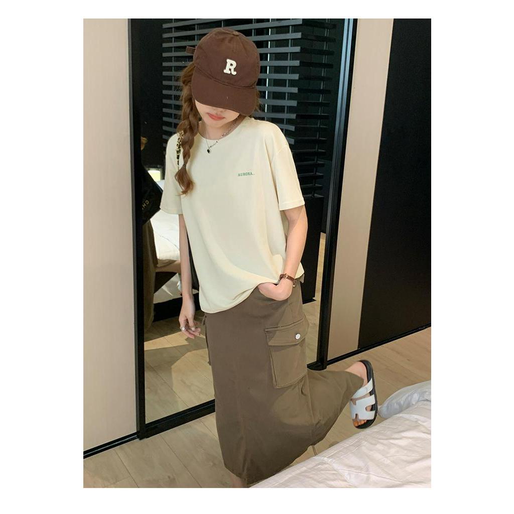 Áo Thun Dáng Rộng Ngắn Tay In Hình Thỏ Thời Trang Mùa Hè Cá Tính 6414