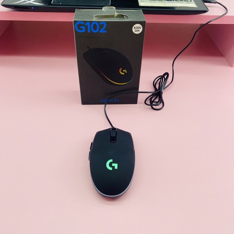 Chuột gaming máy tính có dây LOGITECH G102 siêu mượt lên đến 8000DPI