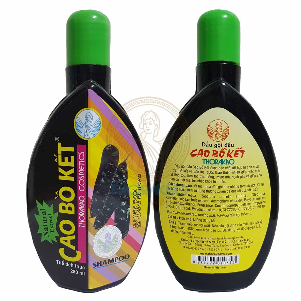 Dầu cao gội bồ kết 250g