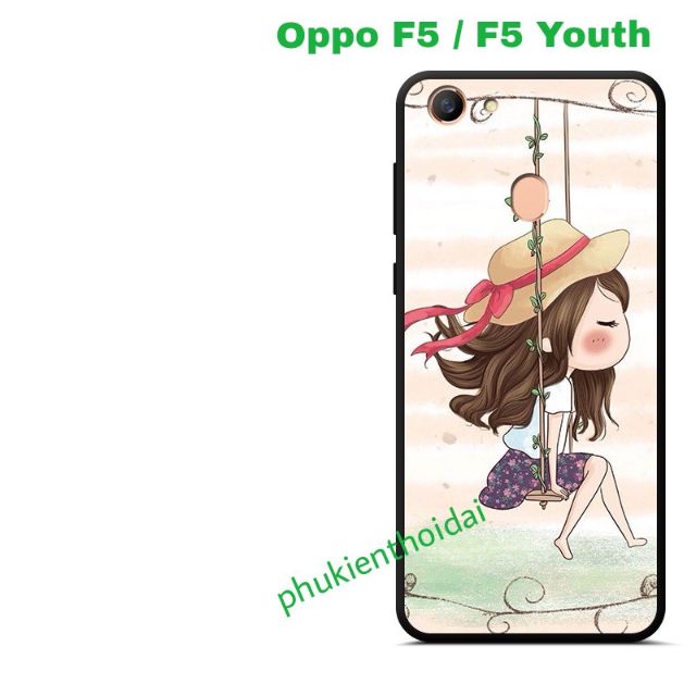 Oppo F5 / F5 Youth FREESHIP Từ 50k Ốp lưng Oppo F5 dẻo TPU in 3D hình dễ thương cao cấp