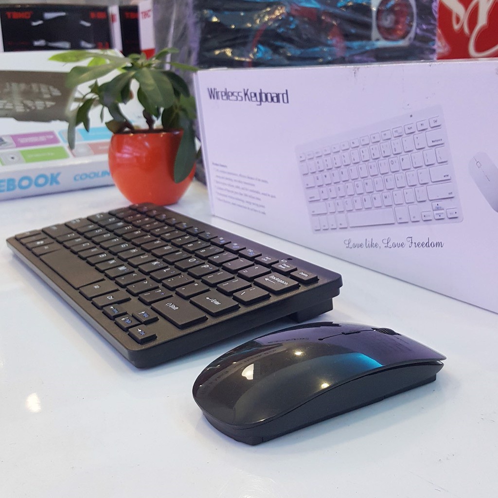 Combo ko dây Bàn phím + Chuột AP Mini - Thiết kế mỏng