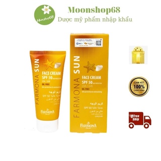 Kem chống nắng Famona Sun Nhập Khẩu Chính Hãng dành Cho Da Nhạy Cảm, Nâng Tông Da, Không Gây Kích Ứng Da 50ml