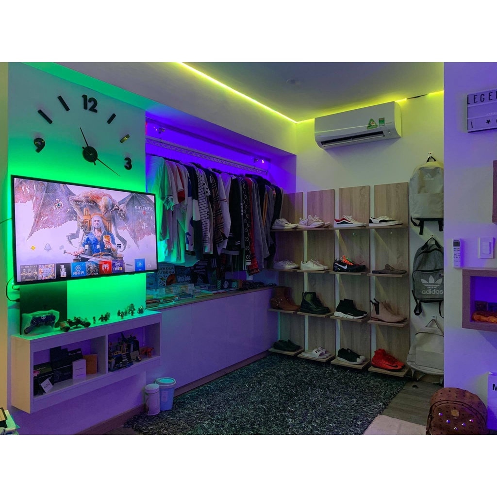 Đèn Led TikTok quay TikTok, đèn màu trang trí video clip, trang trí phòng ngủ , phòng game , Đèn LED stripligh kèm