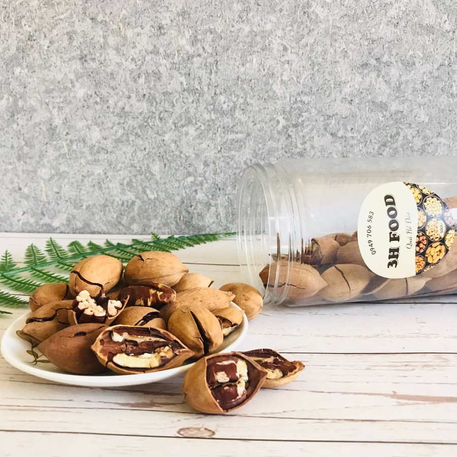 500g HỒ ĐÀO TẨM SOCOLA  MỸ SẤY NỨT VỎ THƠM NGON - 3H_FOOD