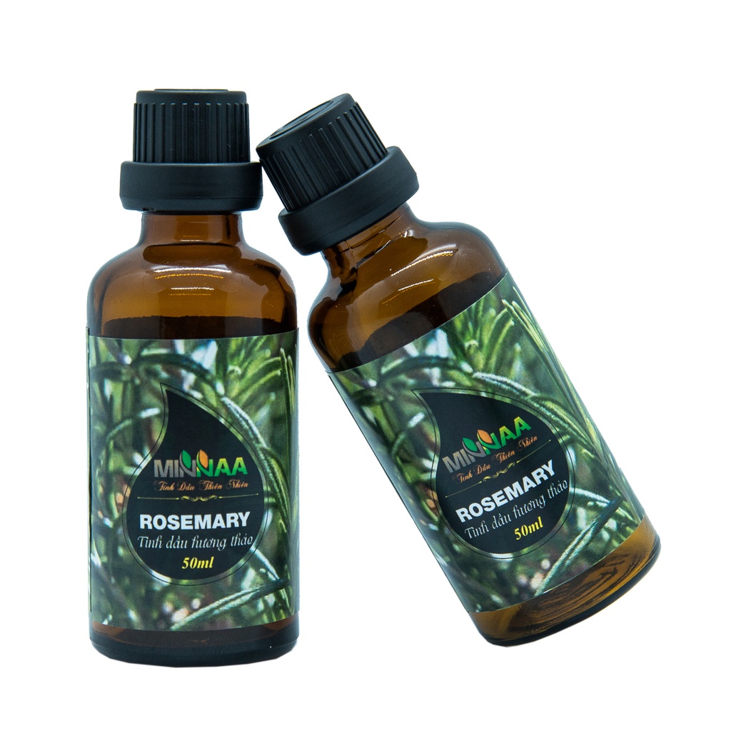 Giá kho chai lớn 50ml - Tinh dầu nguyên chất Hương Thảo thương hiệu Minnaa