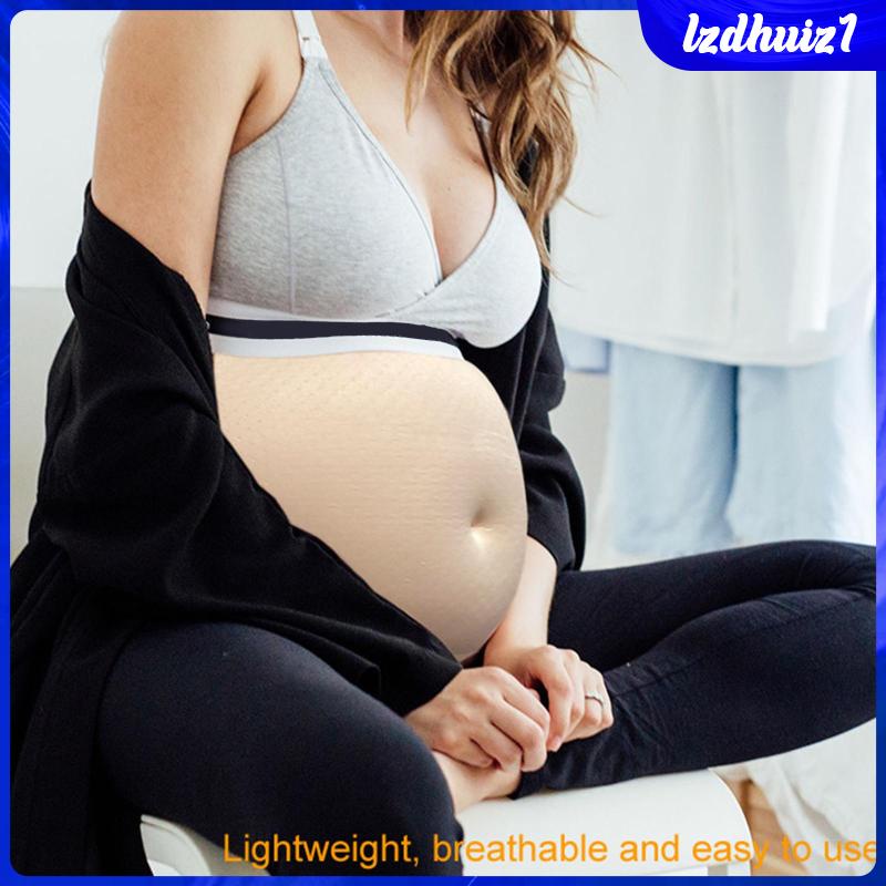 [Lzdhuiz] Đai Nịt Bụng Giả Thoải Mái Cho Mẹ Bầu Hóa Trang