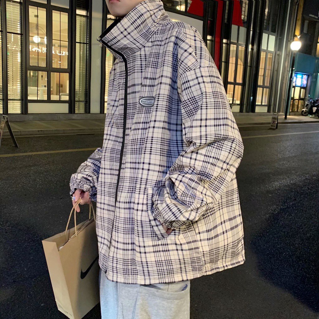 Áo Khoác Hai Mặt Phong Cách Hàn Quốc Thời Trang Cho Nam