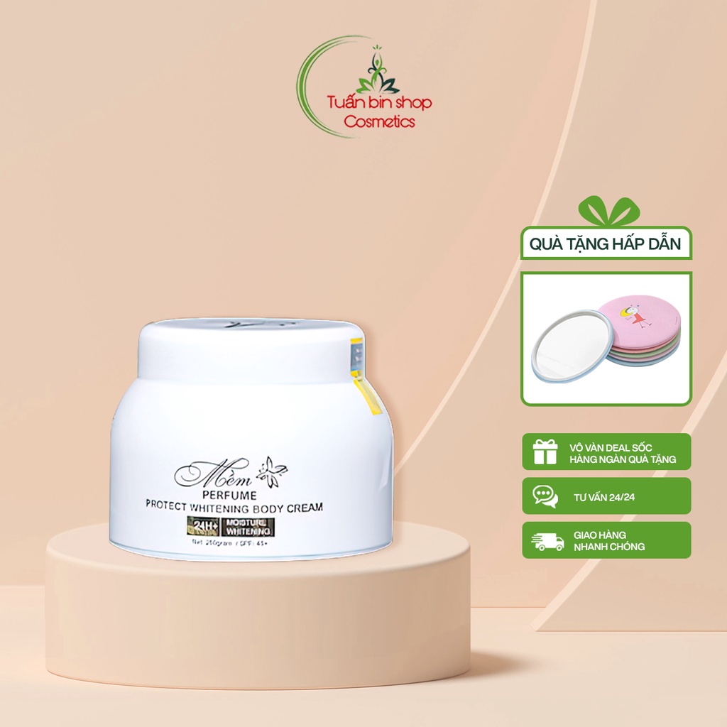 Kem Body Mềm Acosmetics 250g hàng chính hãng (Mẫu mới)