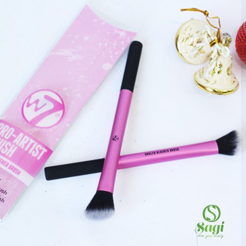 Cọ Trang Điểm W7 Pro Artist - Angled Blusher Brush