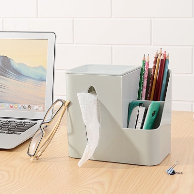 Hộp đựng khăn giấy có ngăn đựng đồ đa năng