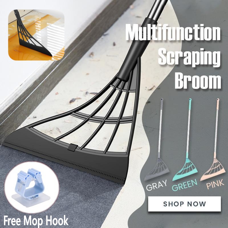 Bộ 2 / 3 Cây Lau Nhà Silicone Cán Dài Hai Cách Sử Dụng