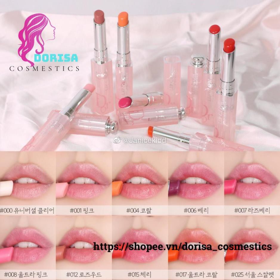 Son Dưỡng Dior 2021 Addict Lip Glow 3.2g 6 Màu Hot – dưỡng ẩm mướt môi