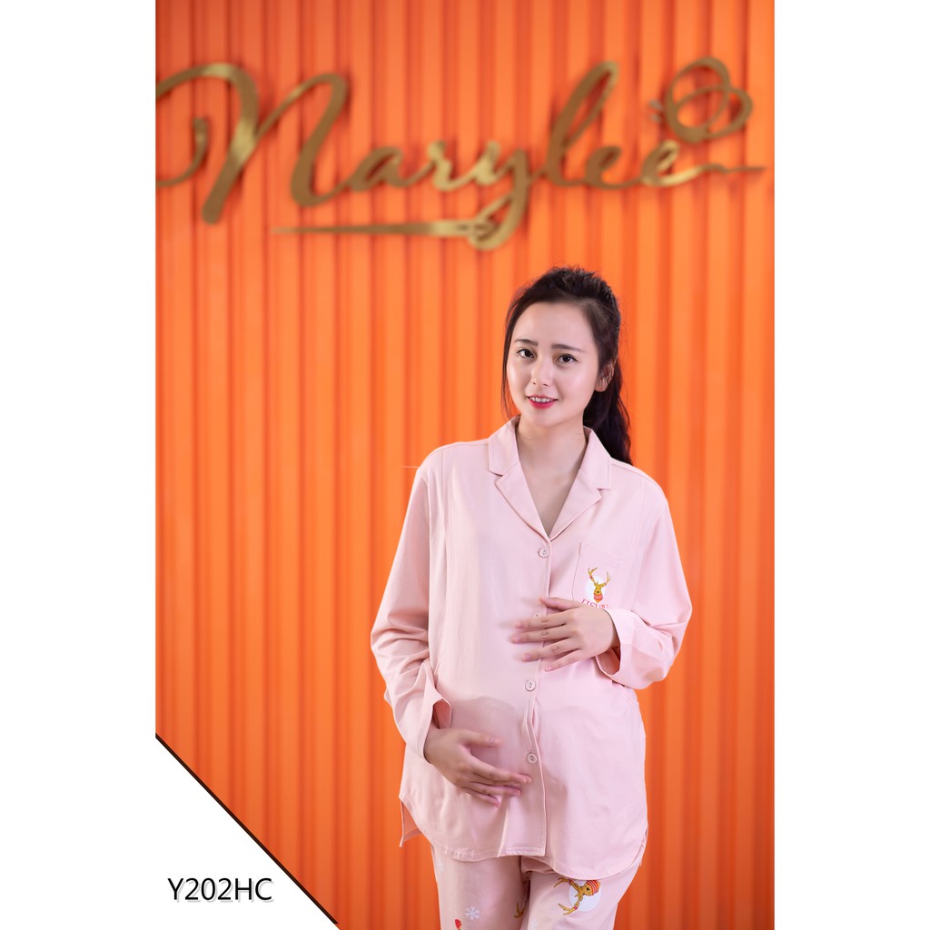 Bộ Bầu Mặc Nhà Trước Và Sau Sinh NARYLEE chất liệu cotton cao cấp kháng khuẩn chống tia UV an toàn mã NR-Y202