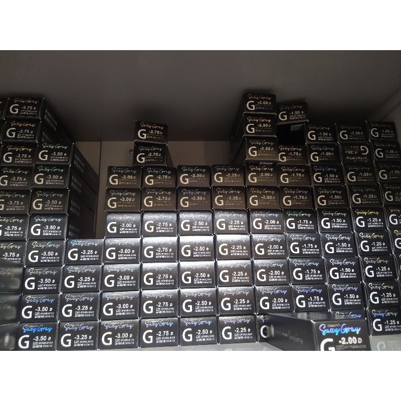 Kính áp tròng màu 1 ngày ghi  SUZY GRAY