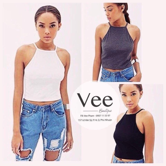 Áo Yếm Croptop - Yếm Cổ | BigBuy360 - bigbuy360.vn