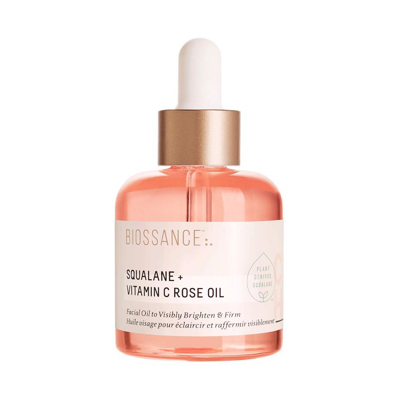 Dầu dưỡng Biossance Squalane + Vitamin C Rose Oil mini size 4.5ml