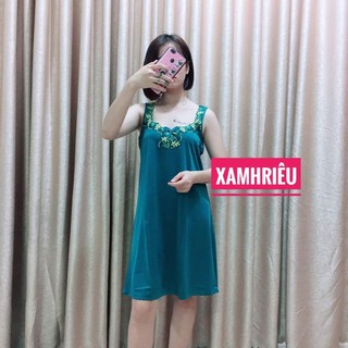 Đầm thun lạnh mặc nhà, đầm ngủ cực mát cho người 40-75kg
