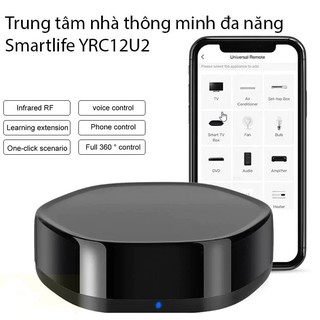 Trung tâm điều khiển nhà thông minh đa tần số SMARTLIFE/TUYA YRC12U2 - [HMTS]