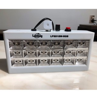 Đèn sân khấu 18 led cảm ứng nhạc lpsd18w-rgb