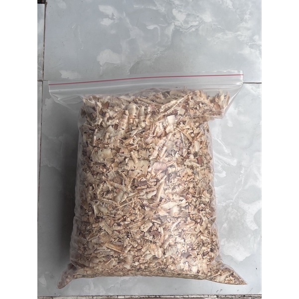 1KG DĂM BÀO THÔ LÓT TỔ CHIM (xơ bào)