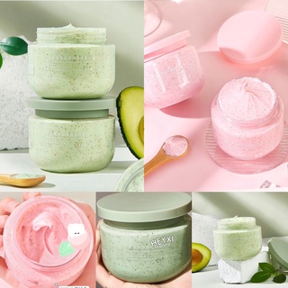 [ Chính Hãng] Tẩy da chết body Heyxi BƠ/ ĐÀO Avocado 250G - Mẫu Mới