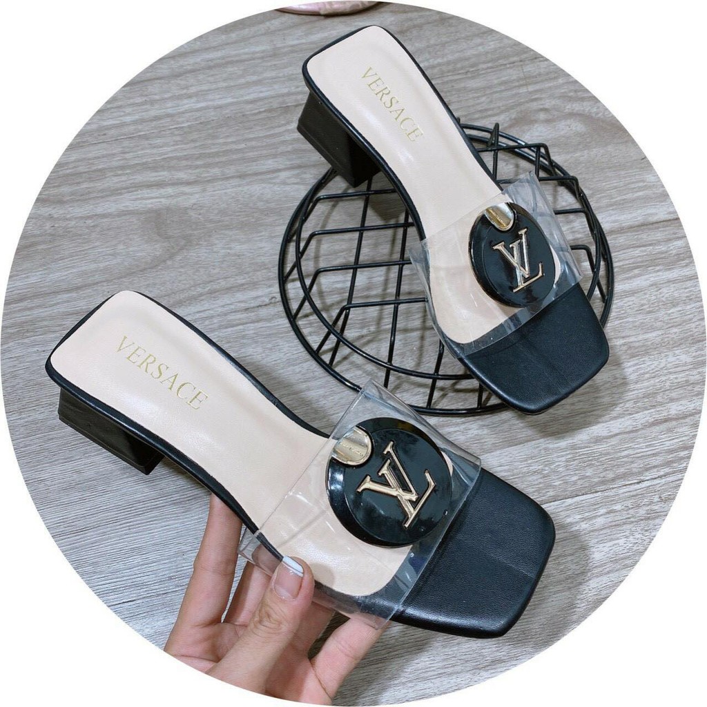 dép 5 phân đế trụ vuông