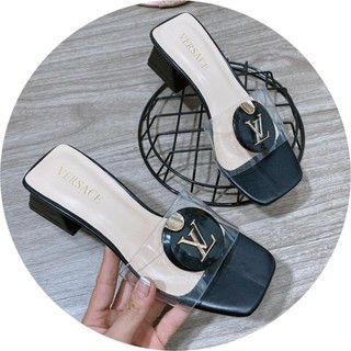 Dép 5 phân đế trụ vuông