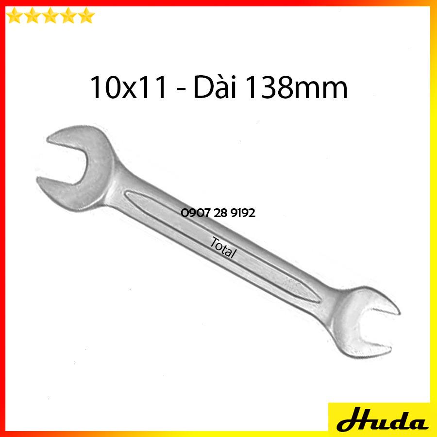 Cờ lê 2 miệng 6x19mm Total Cờ lê chất liệu cao cấp bền bỉ không gỉ POI