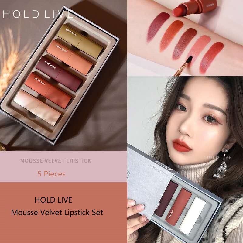 (Hàng Mới Về) Set Son Môi Lâu Trôi Và Chống Thấm Nước Dành Cho Nữ