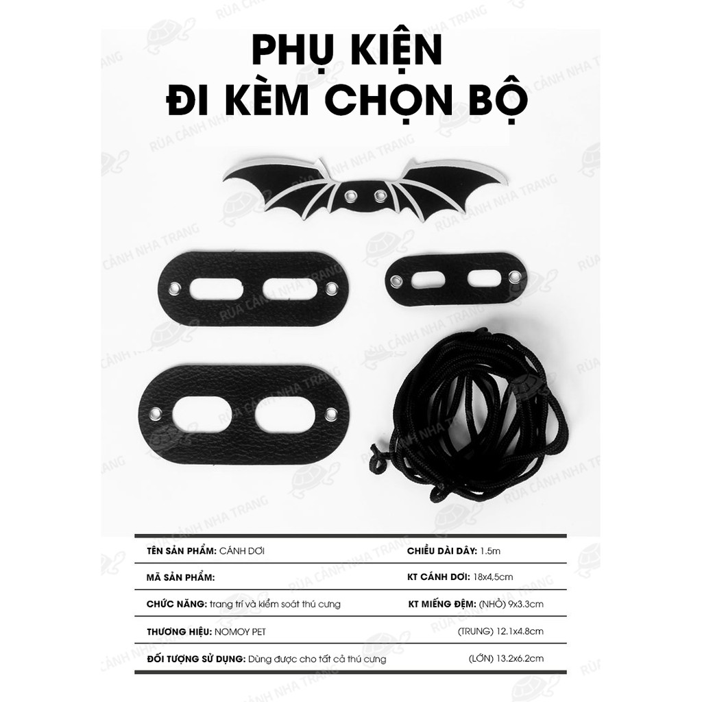 Đồ chơi cho thú cưng, Cánh dơi cho bò sát.