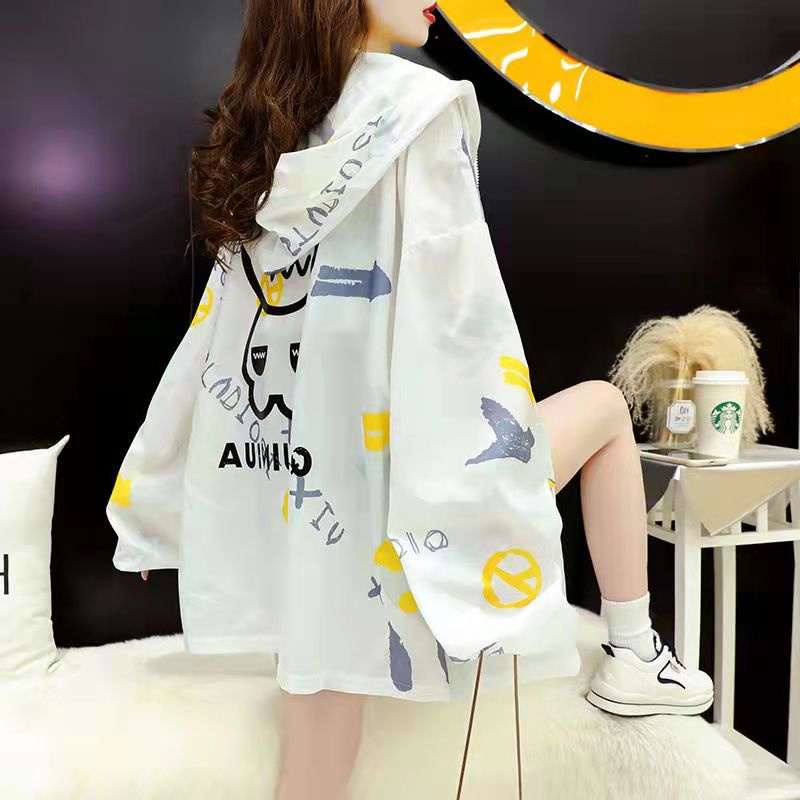 Áo Khoác Gió Siêu Mỏng Chống Tia UV Thời Trang Cho Nữ