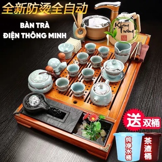 Bàn Trà Điện thông minh ⚡ SIÊU ƯU ĐÃI ⚡ Bàn trà tự động thông minh đầy đủ phụ kiện đi kèm