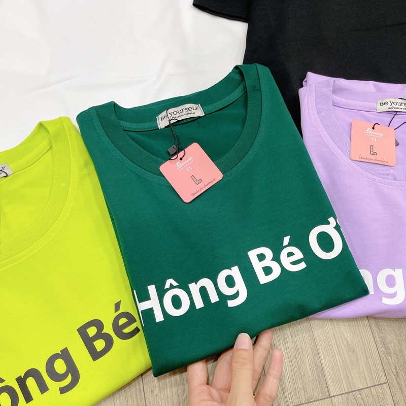 Áo thun Hông Bé Ơi Unisex Hot Trend