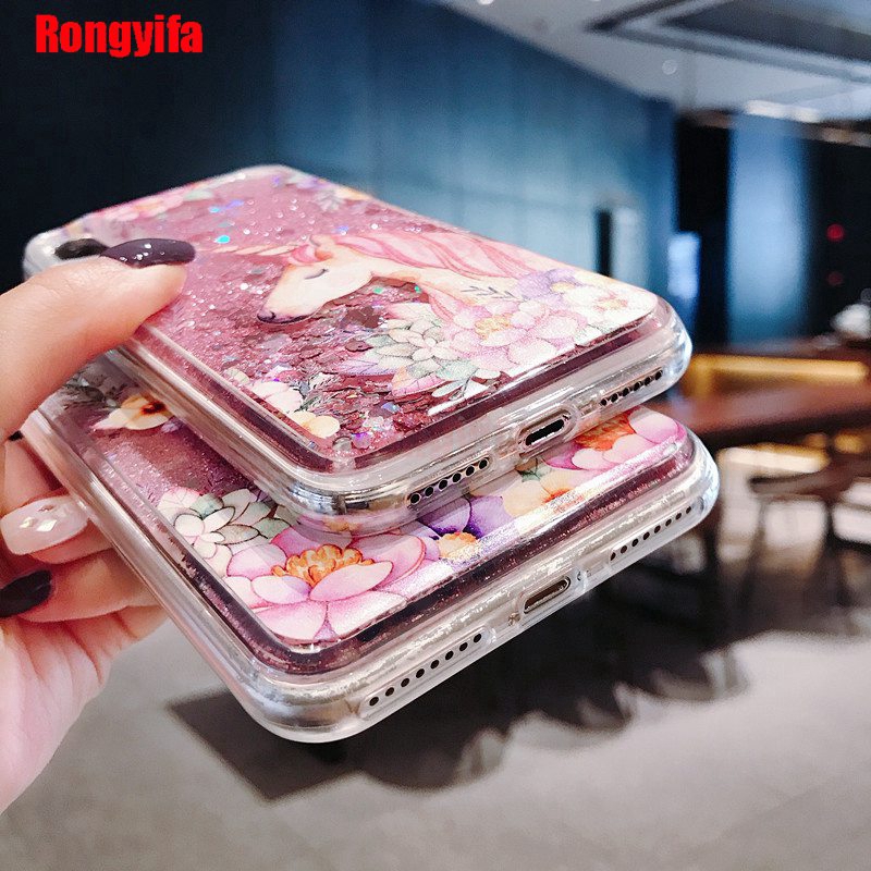 Ốp kim tuyến nước cho điện thoại OPPO Reno A7 A5S F11 R15 R17 F11 Pro F9 | BigBuy360 - bigbuy360.vn