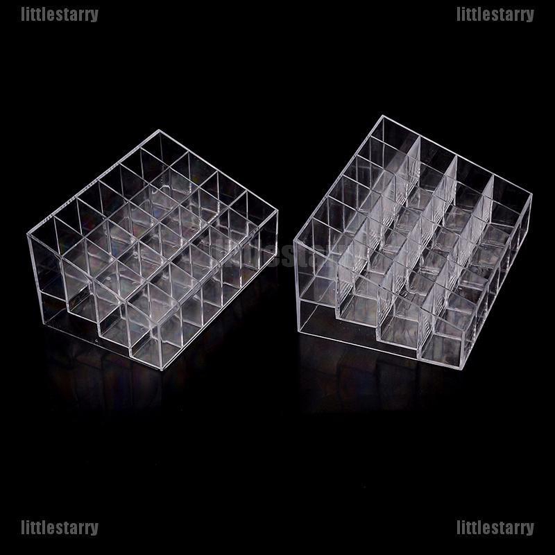 (hàng Mới Về) Khay Đựng Son Môi Bằng Nhựa Acrylic 24 / 36 / 40 Ngăn | BigBuy360 - bigbuy360.vn