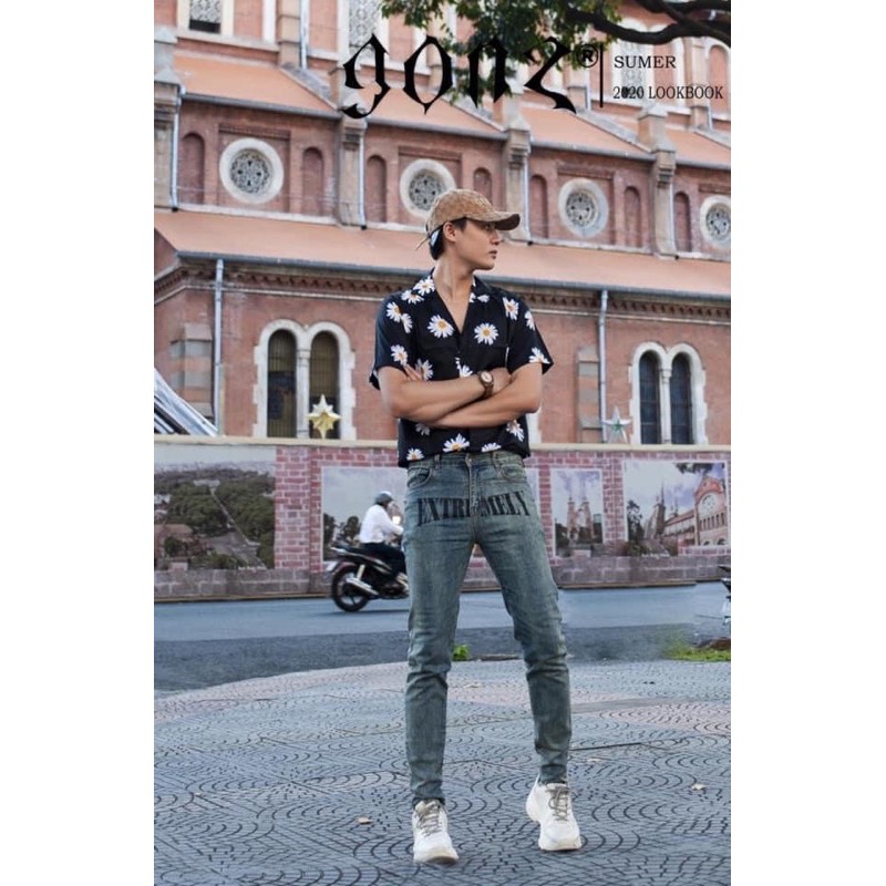 Quần jean nam XuBi 850456 ( có size 34 )
