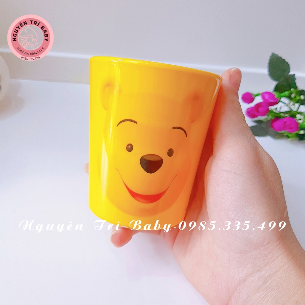 Bát, thìa ăn dặm, cốc hình gấu Pooh Thái Lan cho bé
