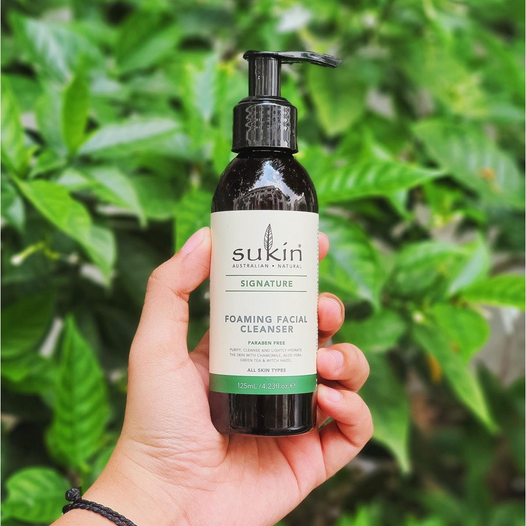 Sữa rửa mặt tạo bọt Sukin Foaming Facial Cleanser