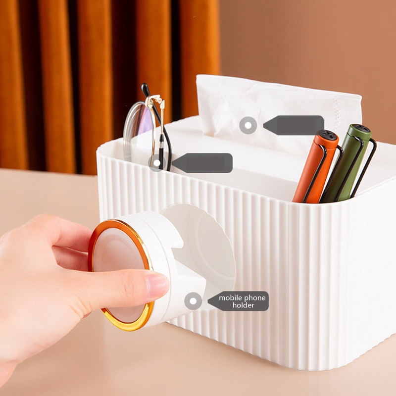 Hộp Đựng Khăn Giấy / Điều Khiển Từ Xa Đa Năng Tiện Dụng